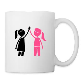 Friendship Girl Best Friend - Mug - white - Right