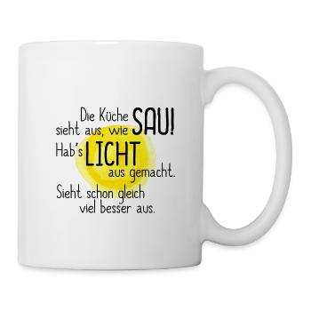 338 Küche Licht aus - Tasse - Weiß - Rechts
