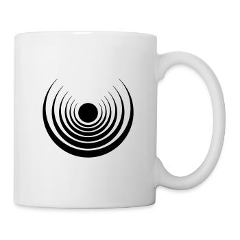 Mond Zauber Amulett Kraft der 7 Wicca Vollmond - Tasse - Weiß - Rechts