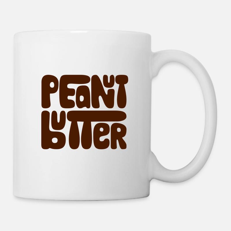 Jelly au beurre d'arachide No1 look de partenaire - Mug blanc - blanc