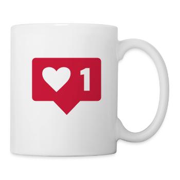 One Like - Tasse - Weiß - Rechts