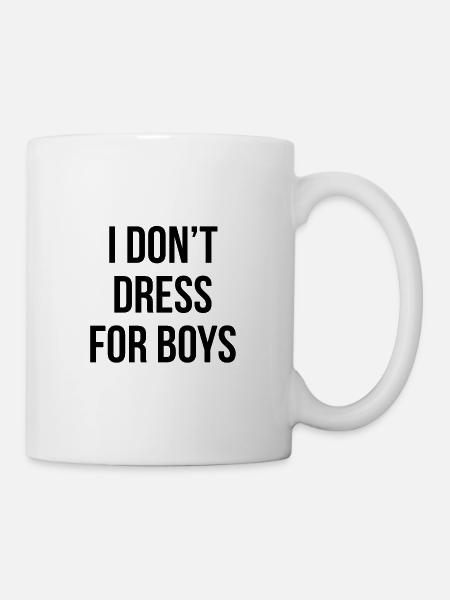 Feminist Feminist Feminism Vêtements Noir - Mug blanc - blanc