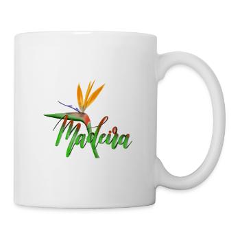 Madère Portugal Plage Boutique handlettering - Mug blanc - blanc - Droite
