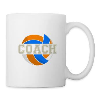volleyball gift volleyball coach coach - Mug - white - Right
