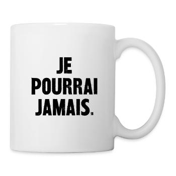 je pourrai jamais - Mug blanc - blanc - Droite