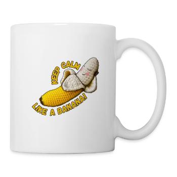 Keep Calm like a Banana - Mug - white - Right