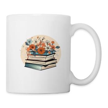 Buchblütenrund - Tasse - Weiß - Rechts