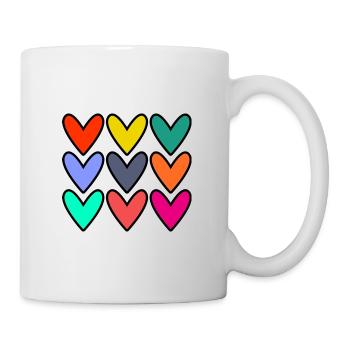PAAR. ICH HABE GERADE GEHEIRATET. Junggesellinnenabschied. VALENTINSTAG. MARIES - Tasse - Weiß - Rechts