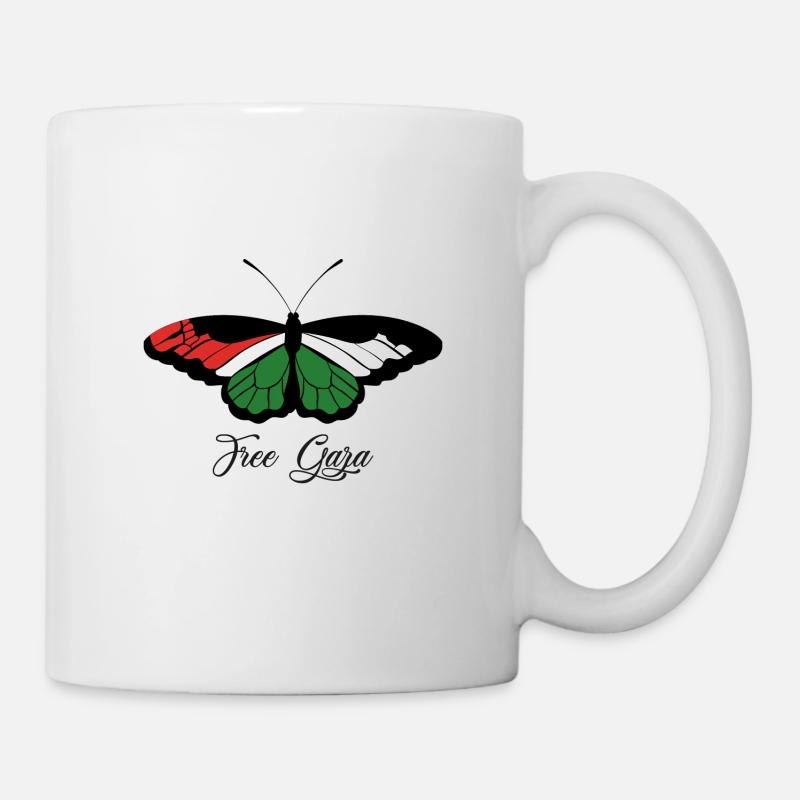 Libérez Gaza - Mug blanc - blanc