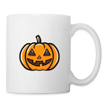 Pumpkin Halloween Funny - Mug - white - Right