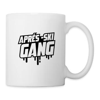 Après-ski course - Mug - white - Right