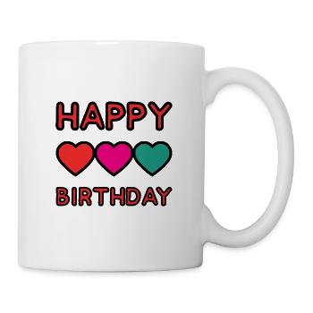50. 50 JAHRE. 50-JÄHRIGES JUBILÄUM. 50-JÄHRIGES JUBILÄUM. - Tasse - Weiß - Rechts