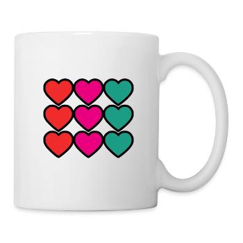 100. 100 JAHRE. 100-JÄHRIGES JUBILÄUM. GEBURTSTAG 100 - Tasse - Weiß - Rechts