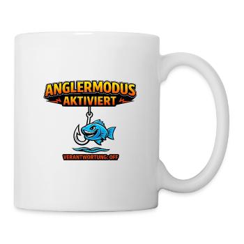 Anglermodus Aktiviert - Tasse - Weiß - Rechts