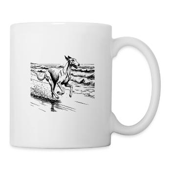 Tag am Meer 2 - Tasse - Weiß - Rechts