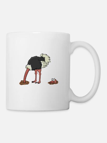 Strauss - Tasse - Weiß