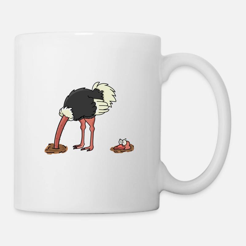 Strauss - Tasse - Weiß