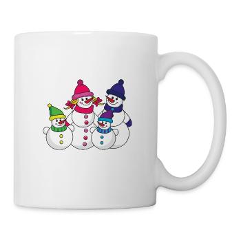 Winter - Tasse - Weiß - Rechts