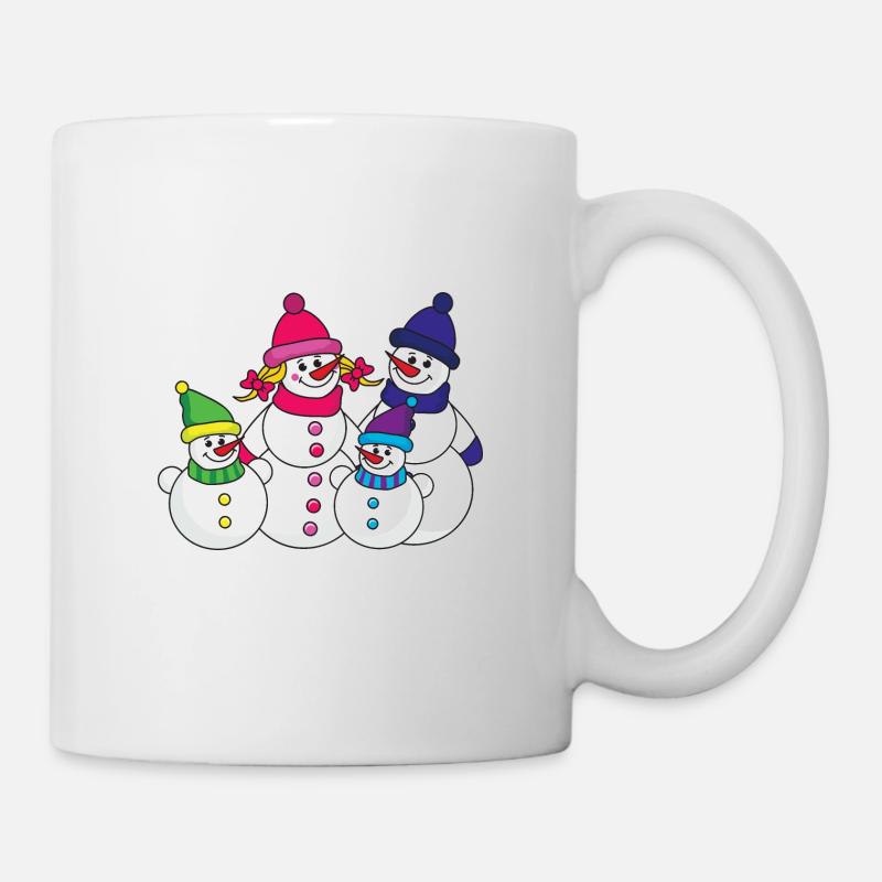 hiver - Mug blanc - blanc
