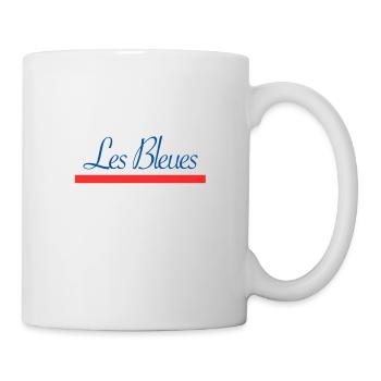women's football Team france - Mug - white - Right