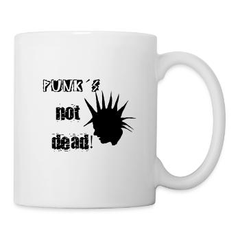 Punk - Tasse - Weiß - Rechts