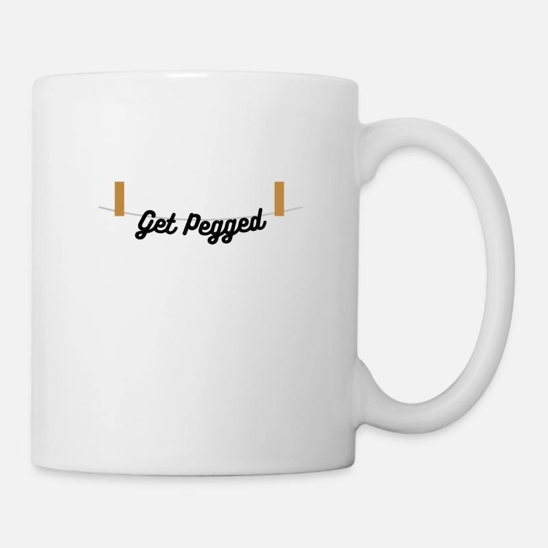 Get Pegged - Mug - white
