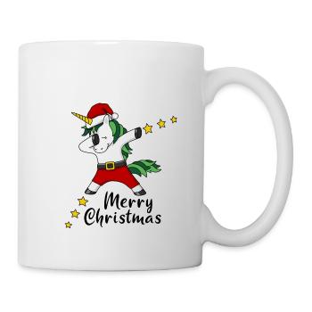 Merry Christmas Unicorn Christmas Gift - Mug - white - Right