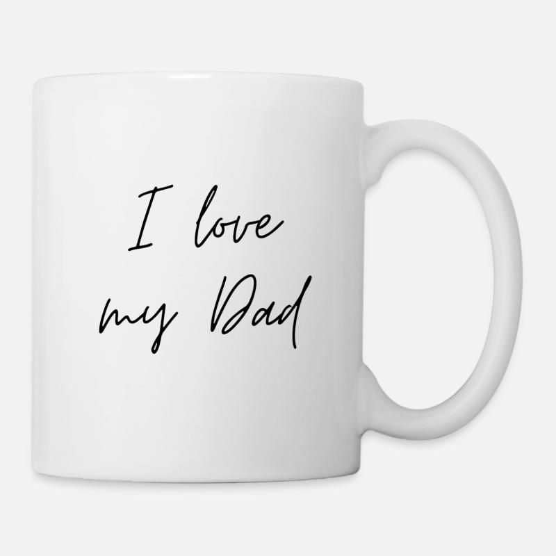 J’aime mon père - Mug blanc - blanc