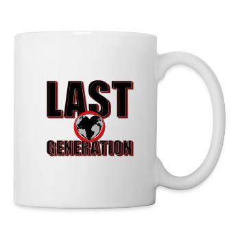 Letzte Generation - Stolz auf Klimaschutz - Tasse - Weiß - Rechts