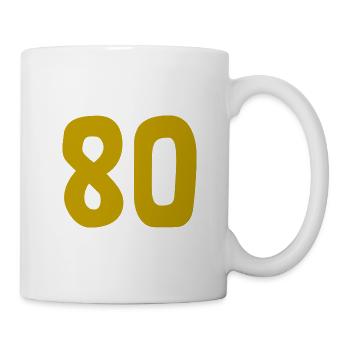 ALLES GUTE ZUM GEBURTSTAG. ALLES GUTE ZUM GEBURTSTAG. JAHRESTAG. - Tasse - Weiß - Rechts