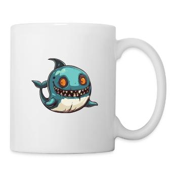 Whale Halloween Comic Funny - Mug - white - Right