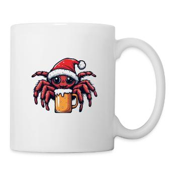 Tarantula Bière Noël Noël - Mug blanc - blanc - Droite
