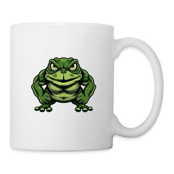 Muscle de la grenouille Fitness - Mug blanc - blanc - Droite