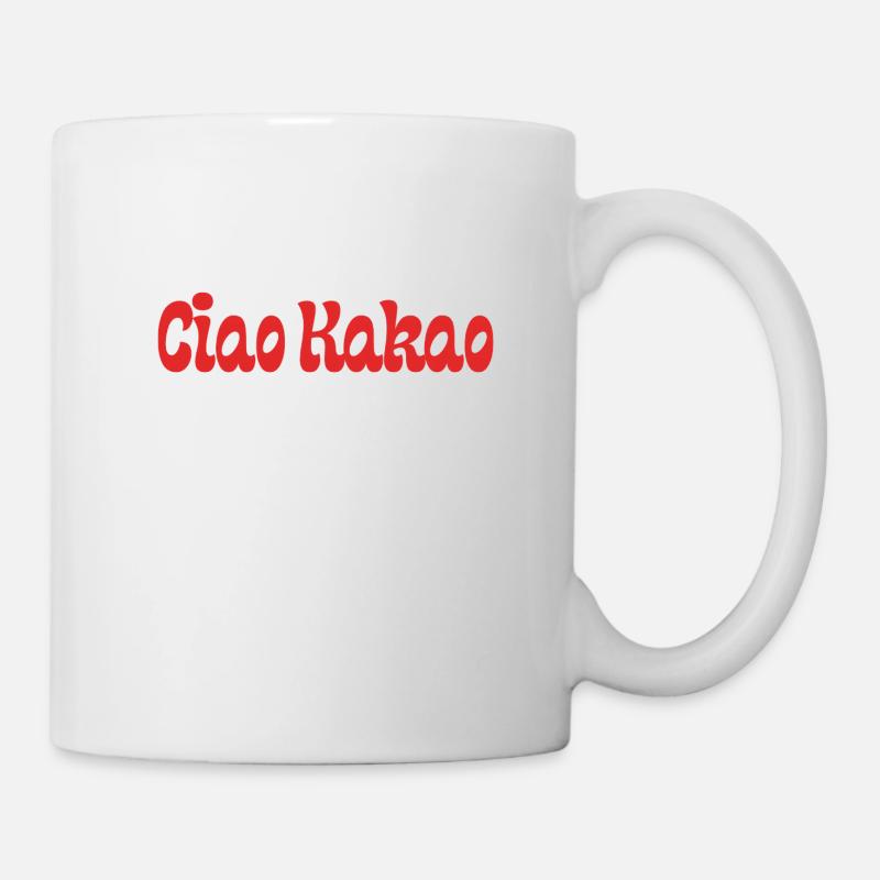 Ciao Kakao - Tasse - Weiß