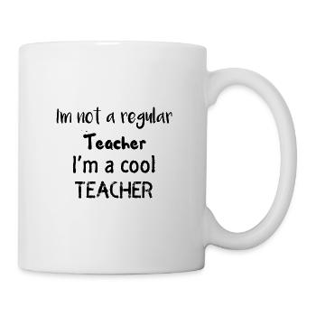 professeur - Mug blanc - blanc - Droite