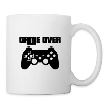 Game Over Play-Station - Tasse - Weiß - Rechts