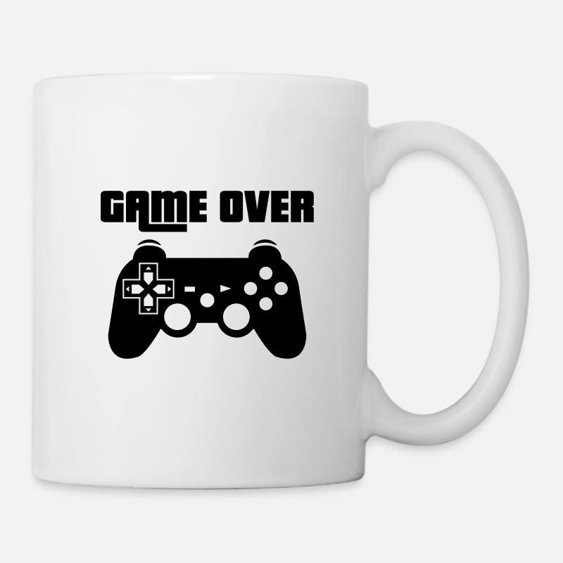 Game Over Play-Station - Tasse - Weiß