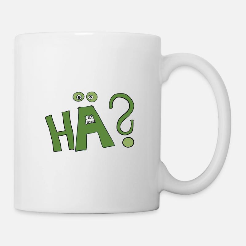Hä? - Tasse - Weiß