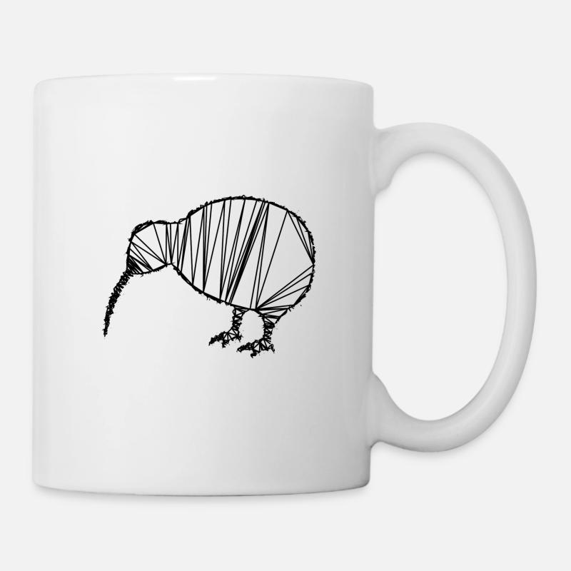 Kiwi - Vogel - Tasse - Weiß