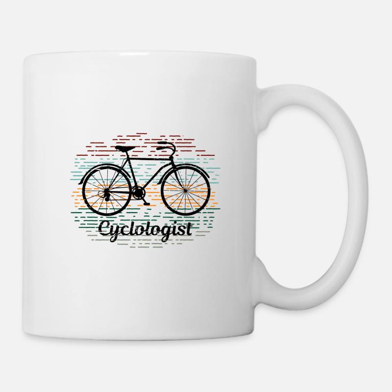 Fahrrad - Tasse - Weiß