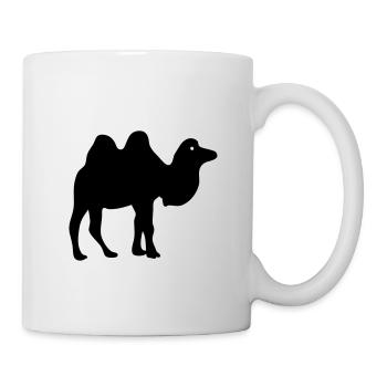 Kamel - Tasse - Weiß - Rechts