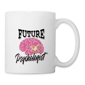 Future Psychologist - Therapy Psychology Brain - Mug - white - Right