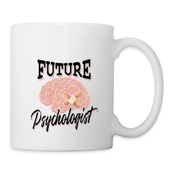 Futur psychologue - Thérapie Psychologie Cerveau - Mug blanc - blanc - Droite