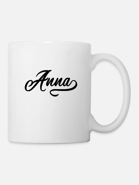 Anna Jahrgang - Tasse - Weiß