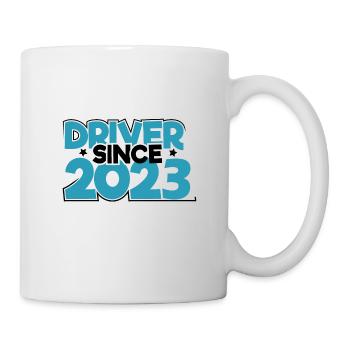 Driver's license 2023 driving test passed gift - Mug - white - Right