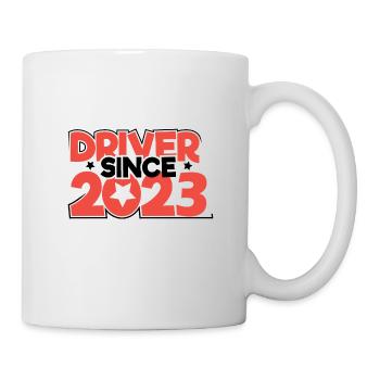 Driver's license 2023 driving test passed gift - Mug - white - Right