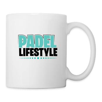 Padel Tennis Paddel Padelball Padeln Padeltennis - Tasse - Weiß - Rechts