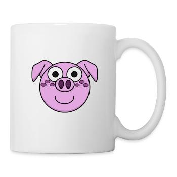 Guignolo N°8 - Mug blanc - blanc - Droite