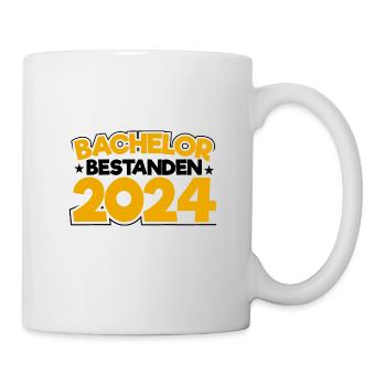 Bachelorabschluss 2024 Bachelor Promotion Sponsion - Tasse - Weiß - Rechts