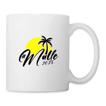 Malle 2025 Palme - Tasse - Weiß - Rechts